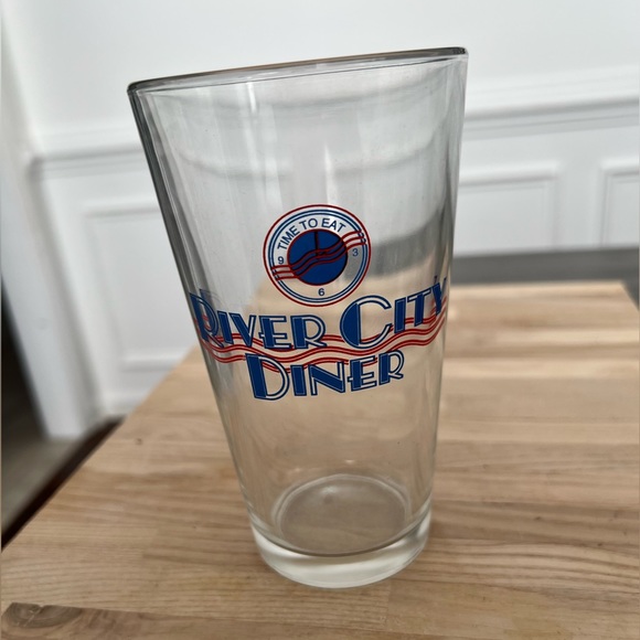 River City Diner Pint Beer Glass Vintage Excellent Condition - Picture 1 of 4